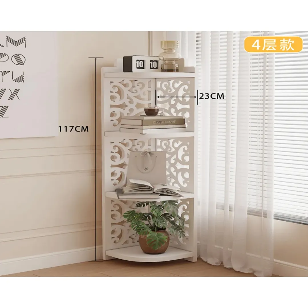 ORGANIZADOR ELEGANTE ESTANTE ESQUINA 4 NIVELES PRLA-987