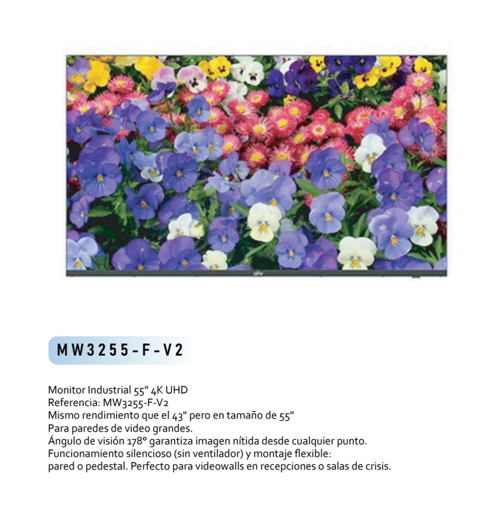 MONITOR INDUSTRIAL UNIVIEW 55"