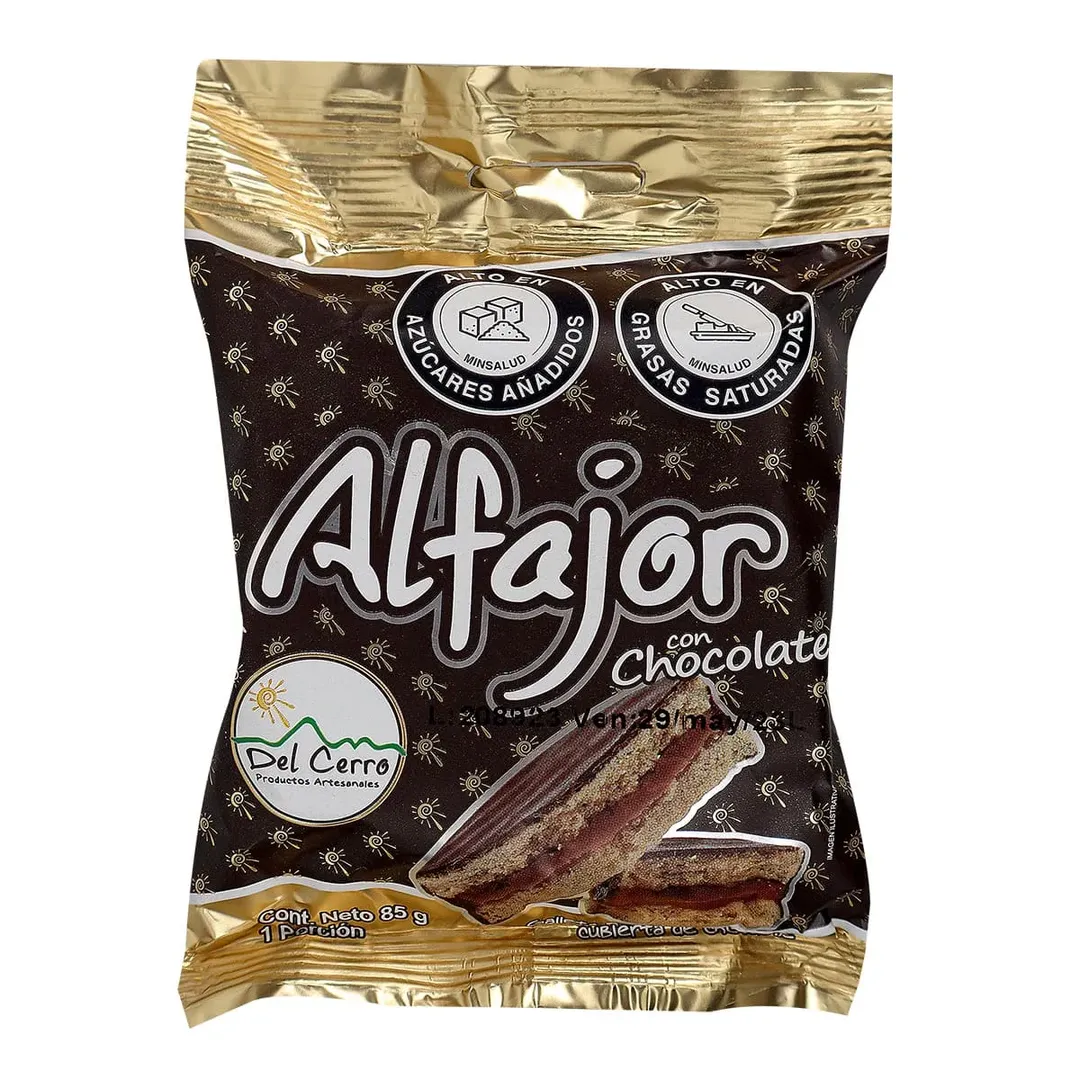 ALFAJOR CHOCOLATE DEL CERRO*85G