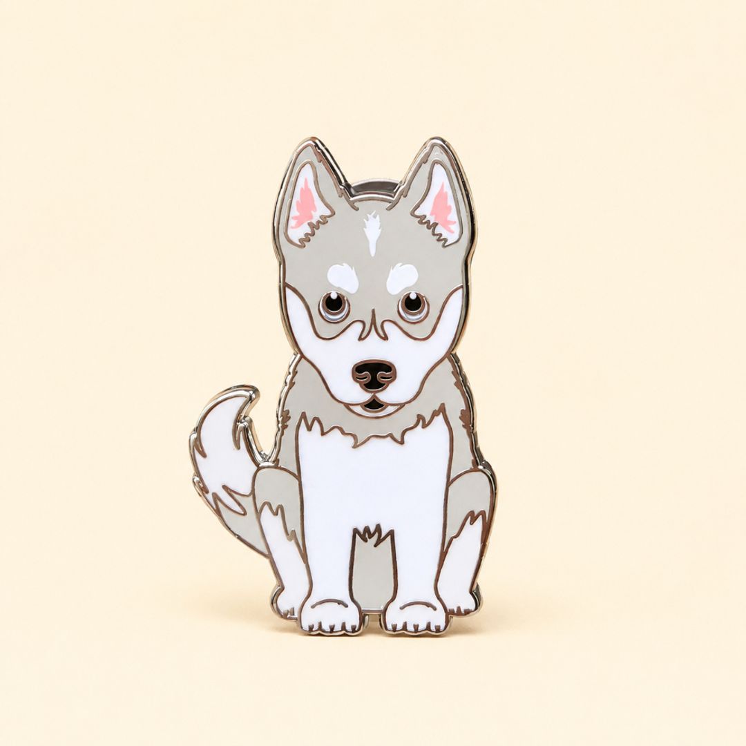 PIN HUSKY BLANCO 