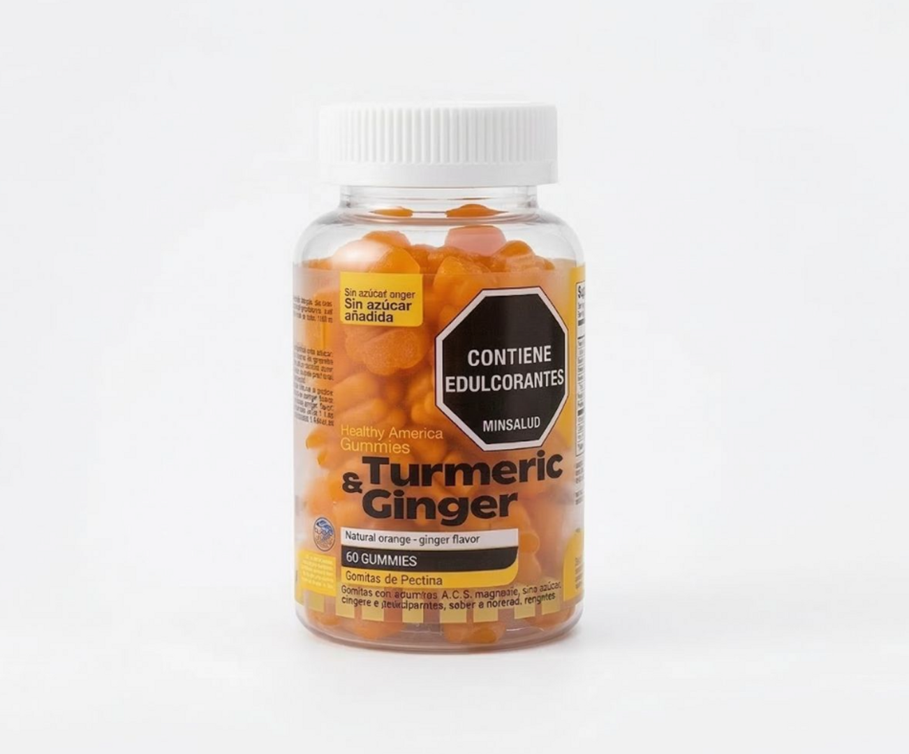 TURMERIC Y GINGER GUMMIES X 60 UND