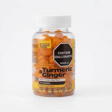 Imagen del producto TURMERIC Y GINGER GUMMIES X 60 UND