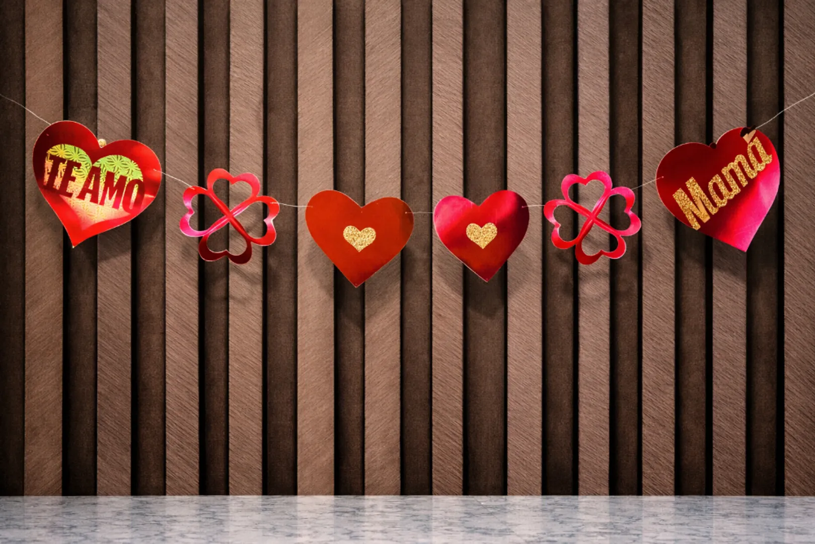 GUIRNALDA TE AMO MAMÁ 