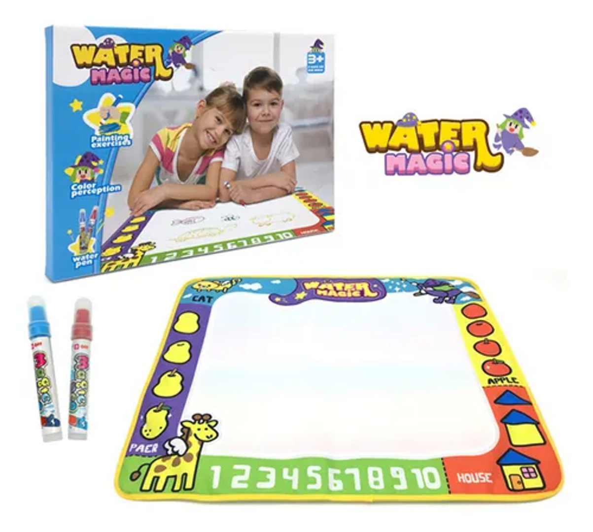 TAPETE MAGICO INFANTIL WATER MAGIC ACUATICO EDUCATIVO