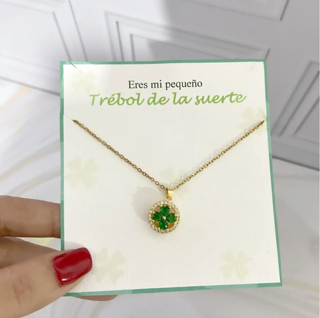 COLLAR GIRATORIO TREBOL