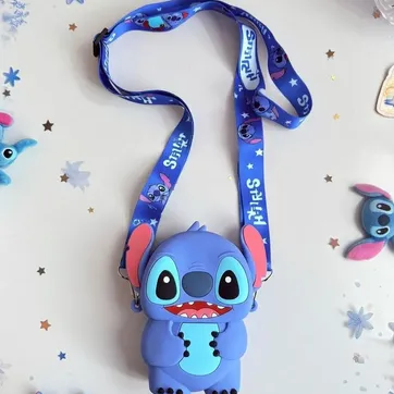 Imagen del producto BOLSITO MANOS LIBRES DE STITCH Y ANGEL