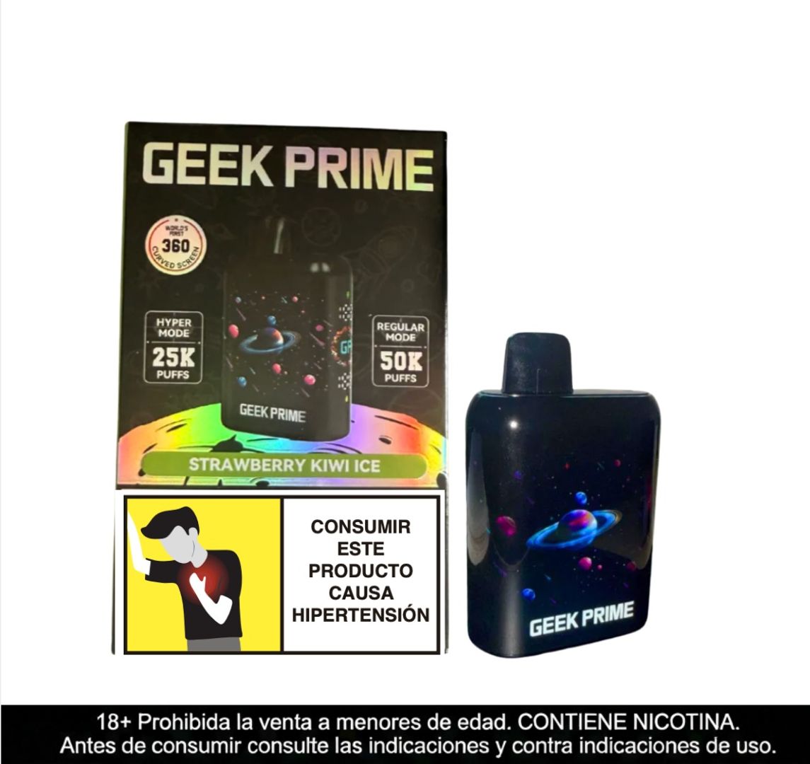Geek Bar Strawberry Kiwi Ice 50.000 Puffs Prime