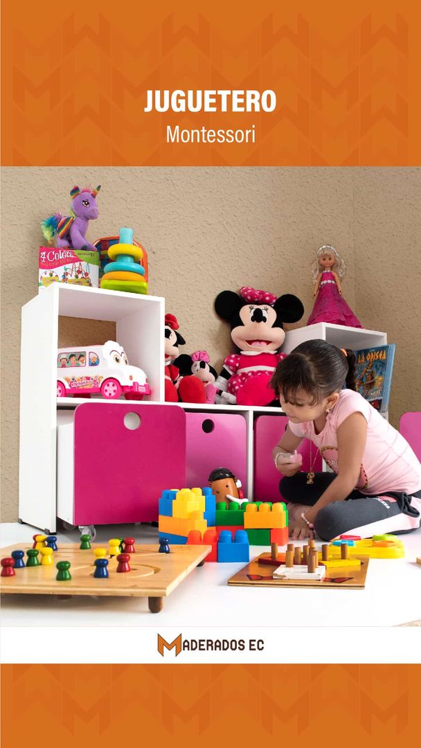 Juguetero - modelo Montessori