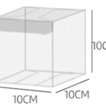 Imagen del producto CAJA DE ACETATO 10 X 10 cm.