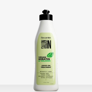Imagen del producto TRATAMIENTO VEGAN KERATIN COLLAGEN LEAVEON 500 ML SIN ENJUAGUE 