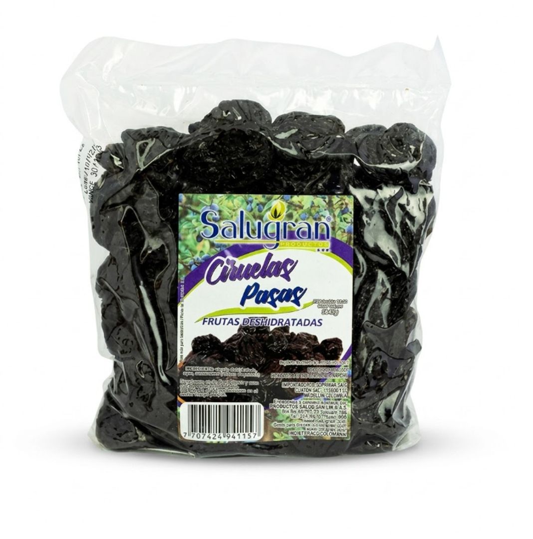 CIRUELA PASAS X 125 GR SALUGRAN