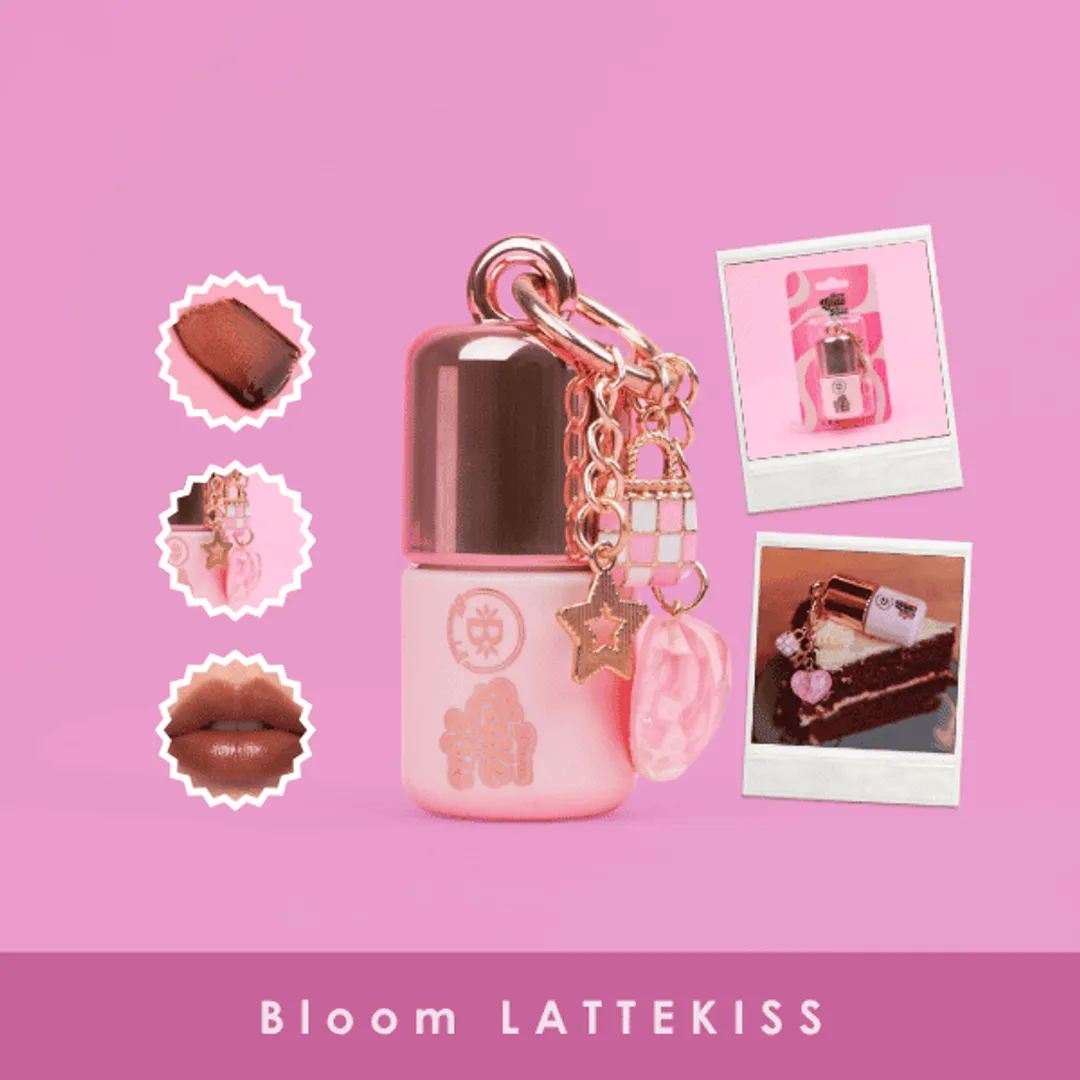Bloom latte kiss (brillo labial) bloomshell