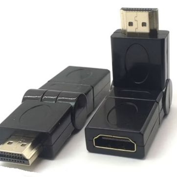 Codo HDMI Macho/Hembra - imagen 1