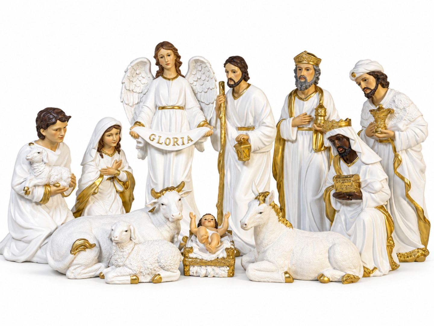 NACIMIENTO BLANCO DE POLIRECINA 50 CM