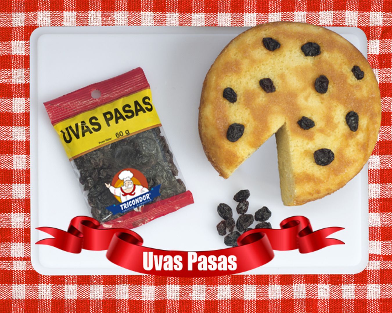 UVA PASA TRICONDOR*60G