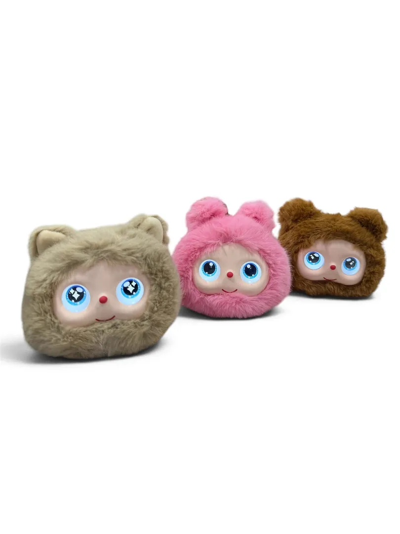 MINI PARLANTE DE PELUCHE CON OJOS INTERACTIVOS CH-M915