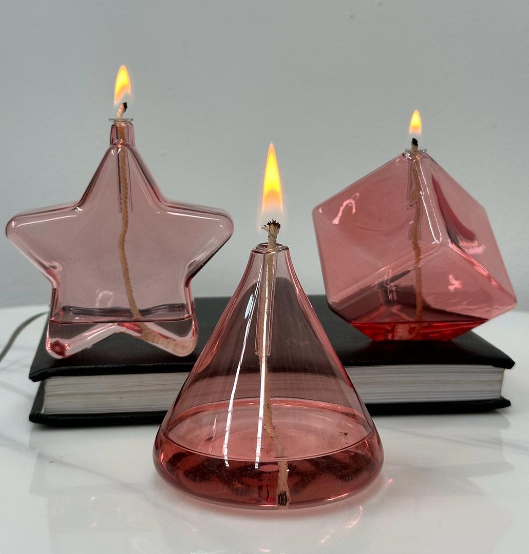 Velas de Cristal Rosada
