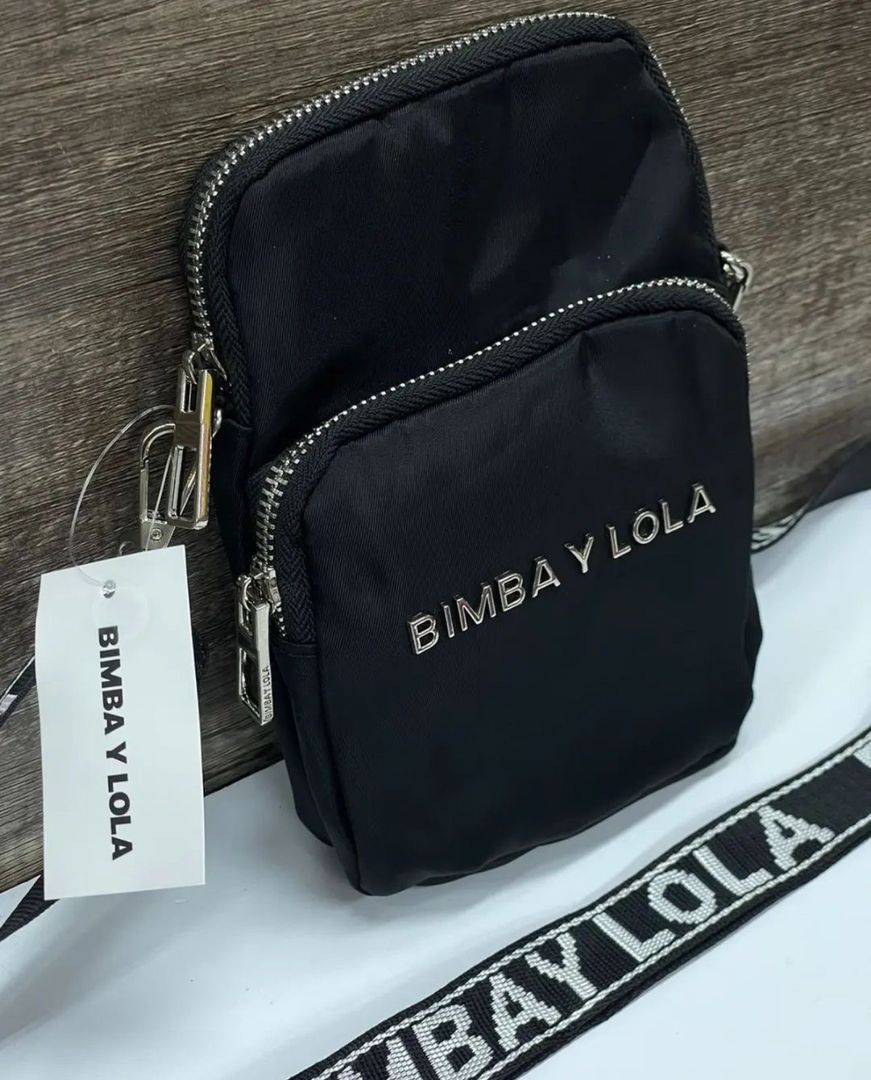 Bolso portacelular bimba y Lola 