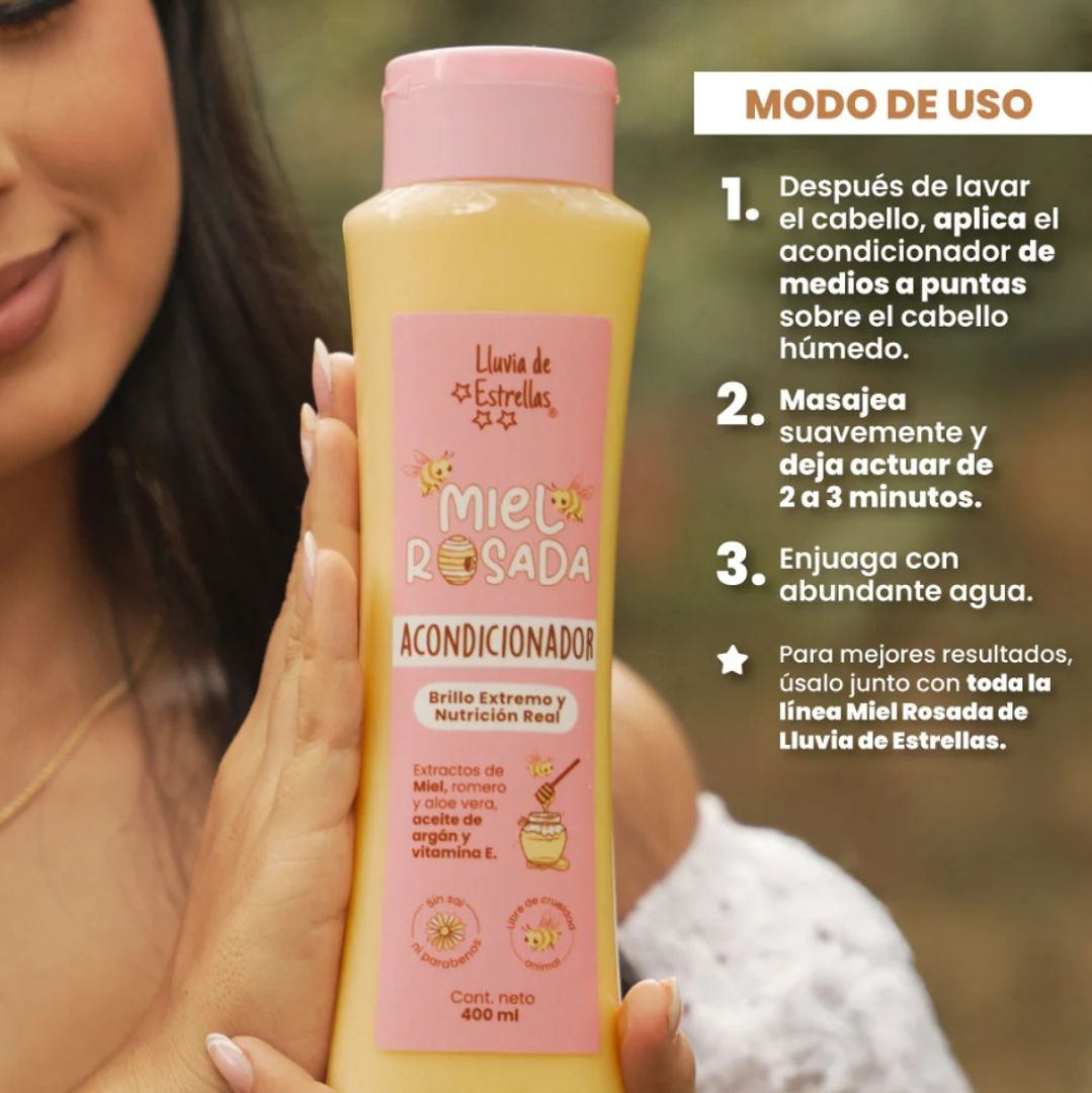 ACONDICIONADOR MIEL ROSADA 400ml