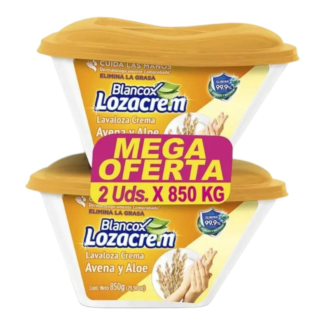   Q.   AHORRA PACK LOZACREM AVENA X 850 GR X 2 UND 