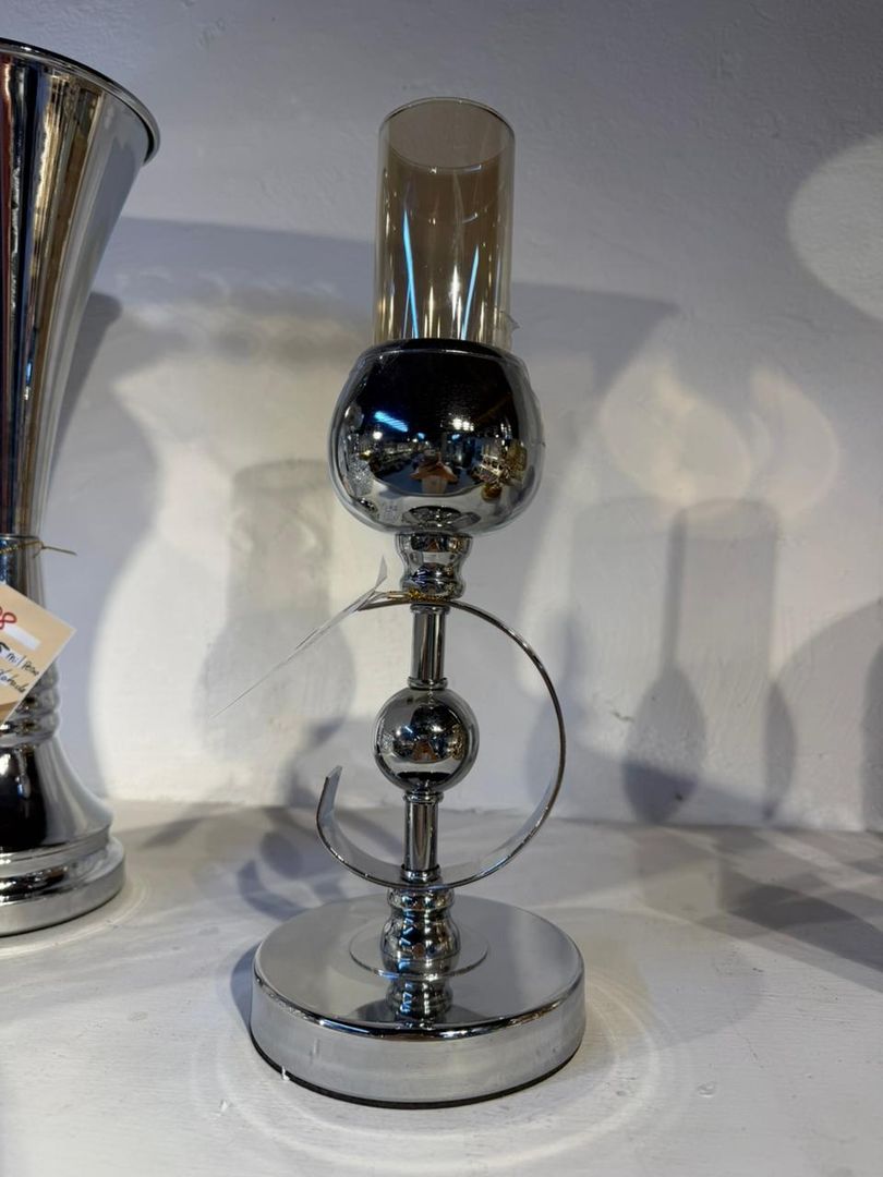 CANDELABRO LUNA PLATA