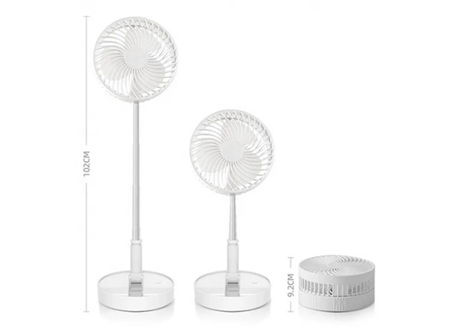 VENTILADOR EXPANDIBLE PERSONAL PORTATIL ELECTRICO