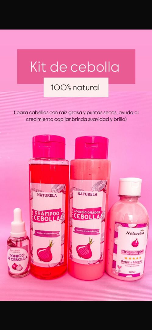 Kit crecimiento de cebolla