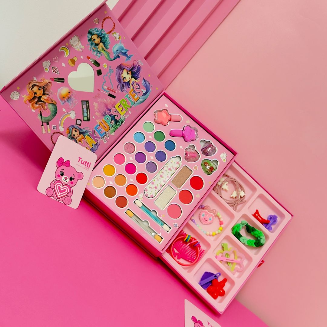 MAKEUP SIRENA MAQUILLAJE INFANTIL 