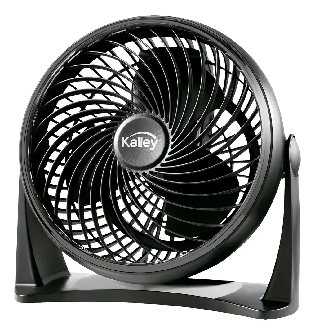 Ventilador De Mesa O Pared 8'' Kalley NEGRO