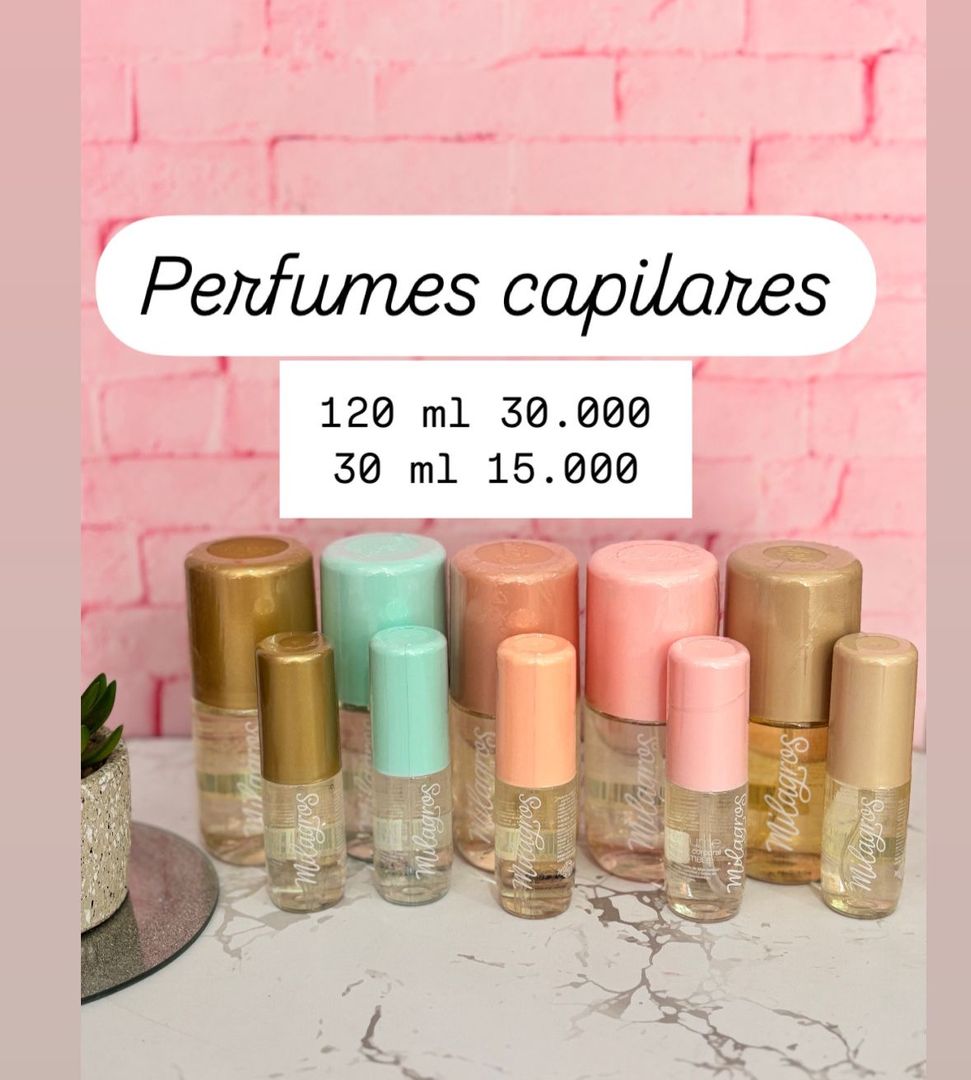 Mini perfume capilar milagros