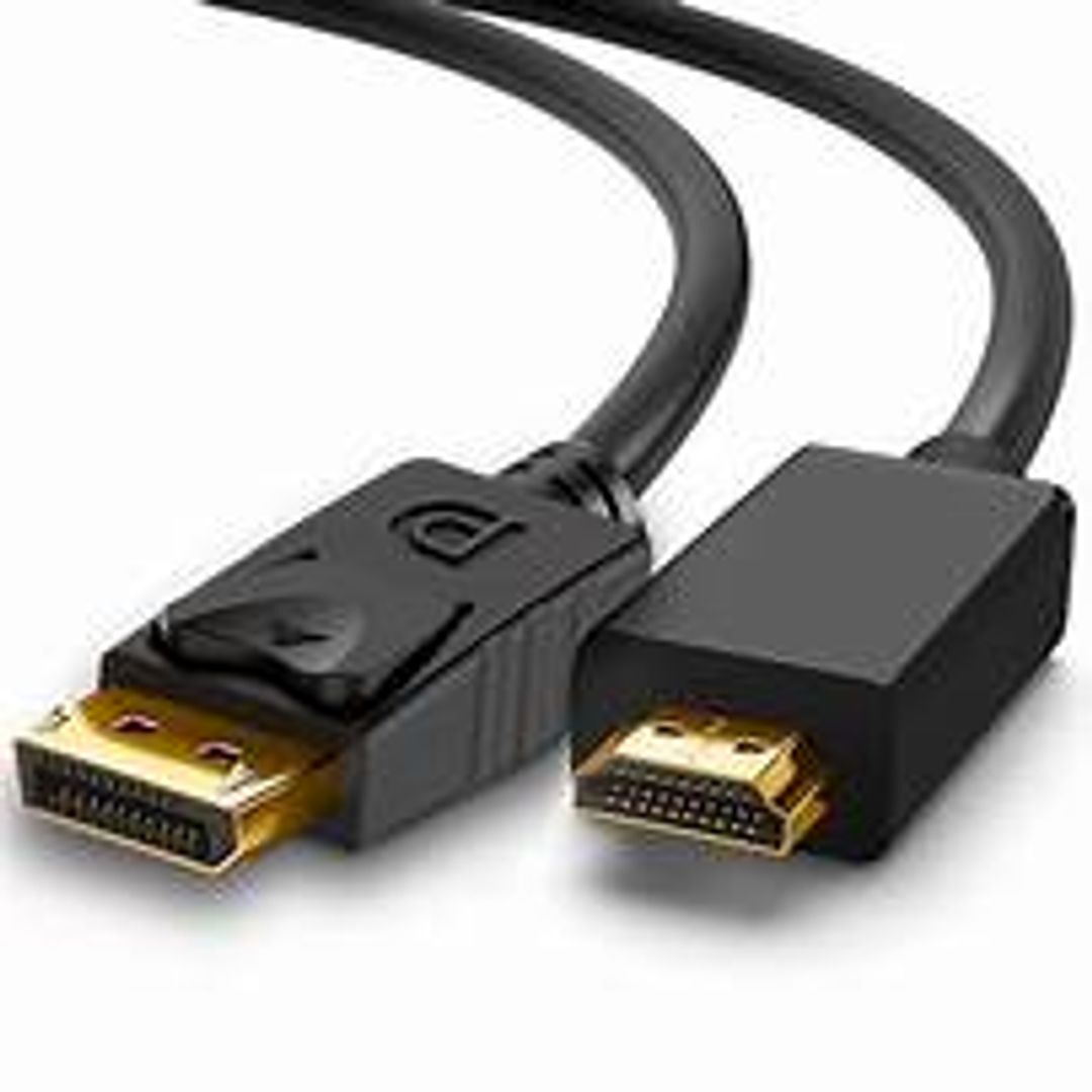 CABLE DISPLAY PORT HDMI 1.8M- 4K