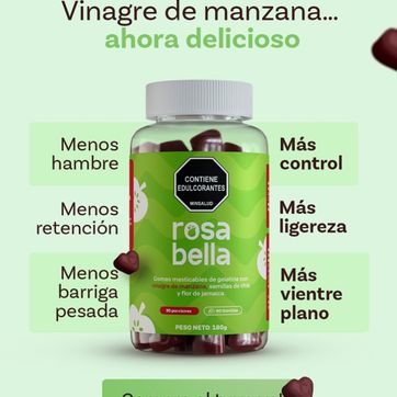 Rosa bella latina gomitas  - imagen 2