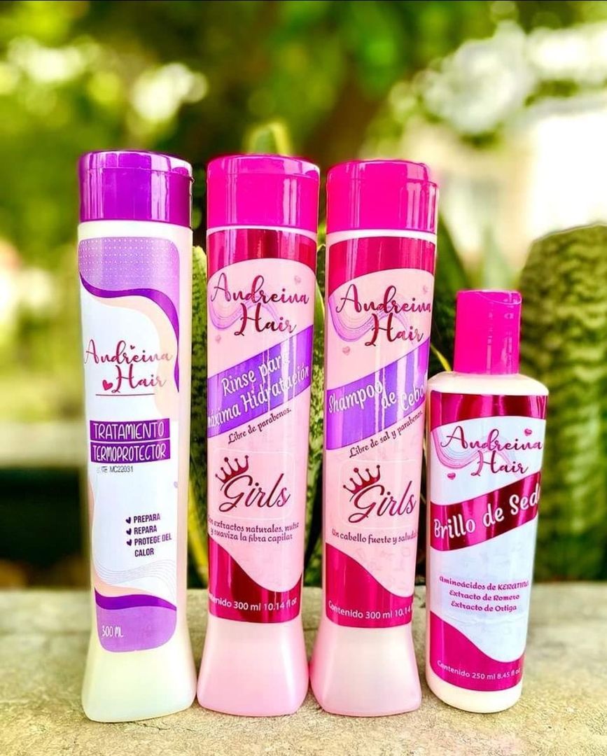 Kit cuidado capilar para niñas andreinahair 