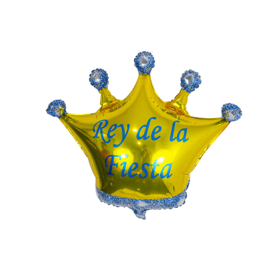 GLOBO FOIL 20' CORONA REY Y REINA DE LA FIESTA 76 X 75 CM 
