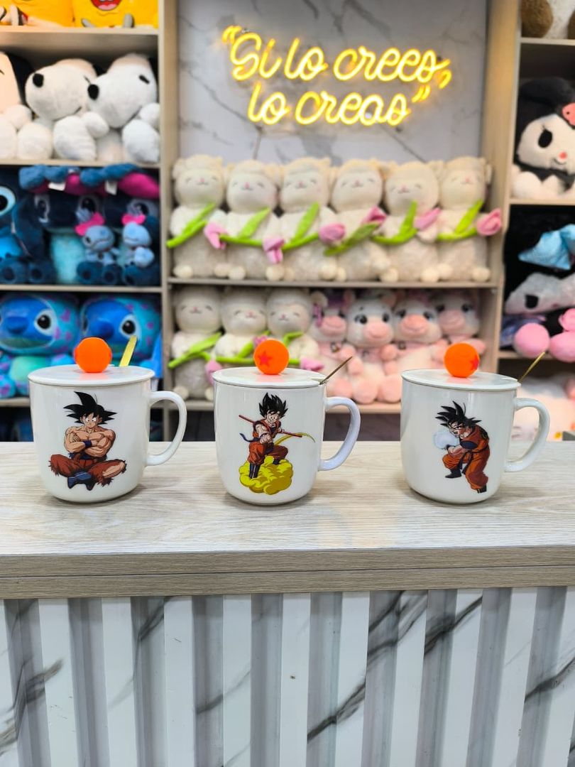 MUG  GOKU TAPA CERÁMICA