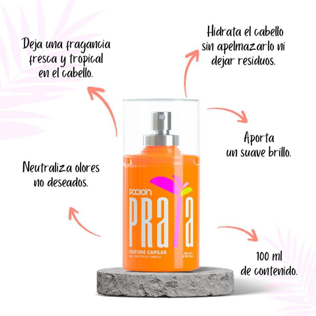 Perfume capilar Praia La pocion