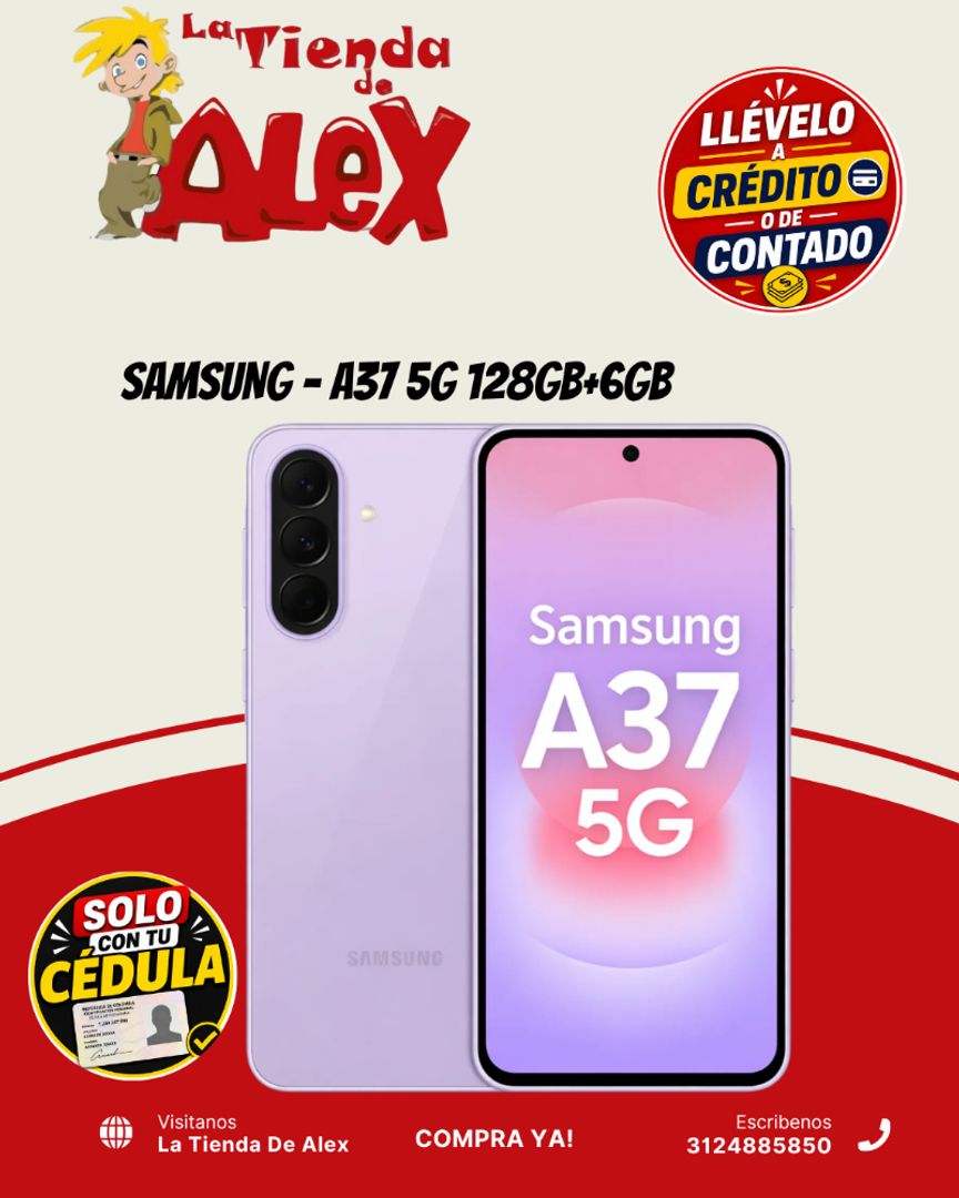 SAMSUNG - A37 5G 128GB+6GB