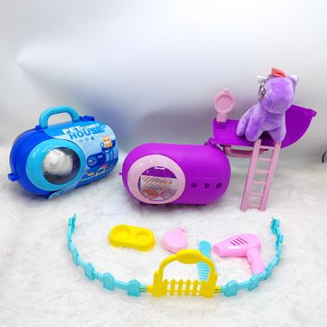 Imagen del producto Mascota con casita  de juegos 