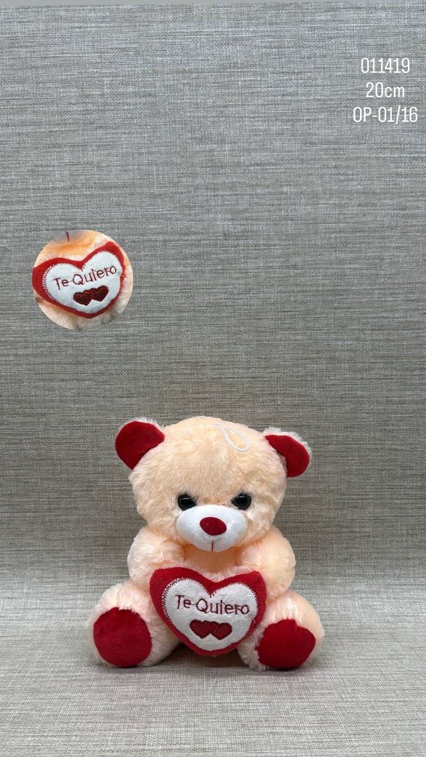 OSO "TE QUIERO" 20CM 