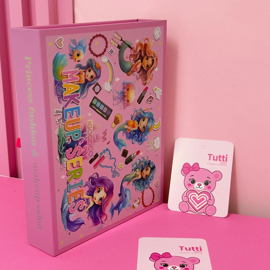 MAKEUP SIRENA MAQUILLAJE INFANTIL 
