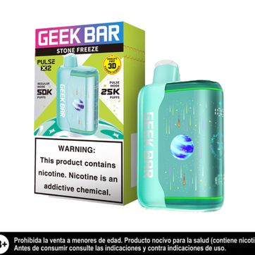 Imagen del producto Geek Bar Pulse X2 Stone Freeze 50.000 Puffs