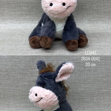 Imagen del producto BURRO GRIS  DE 20 CM