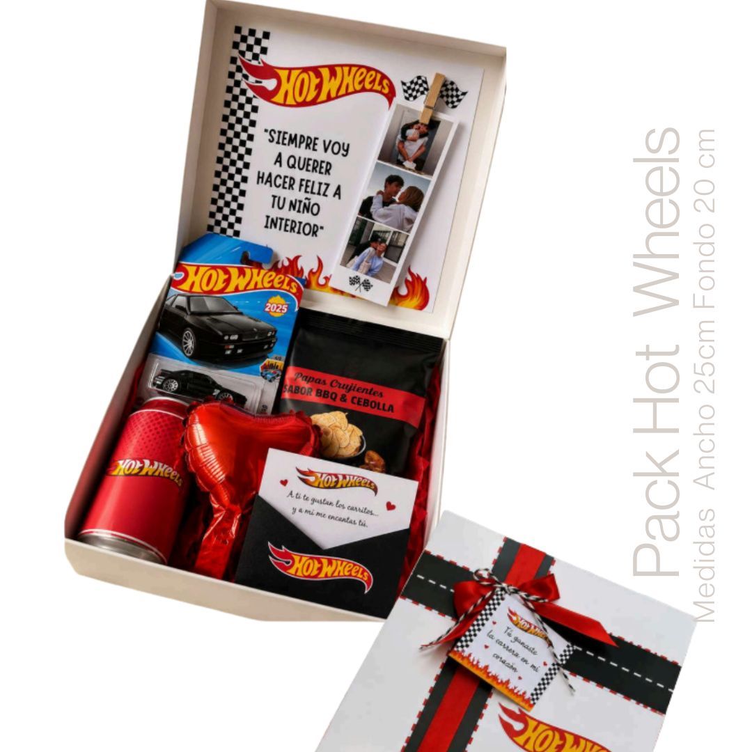 PACK HOT WHEELS 