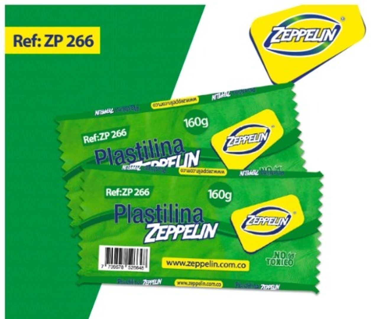 PLASTILINA UNICOLOR X160 G