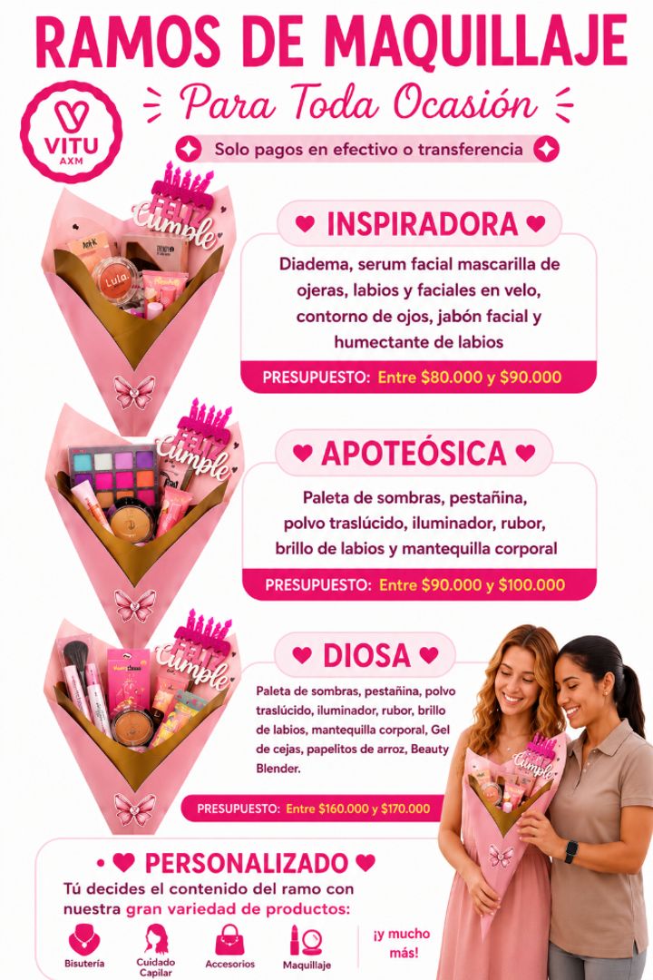 APOTEOSICA RAMO DE MAQUILLAJE 