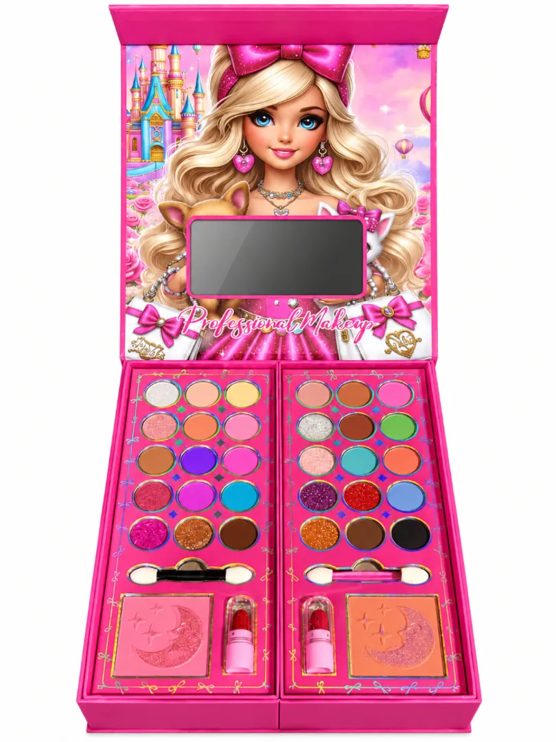 KIT DE MAQUILLAJE INFANTIL CON ACCESORIOS