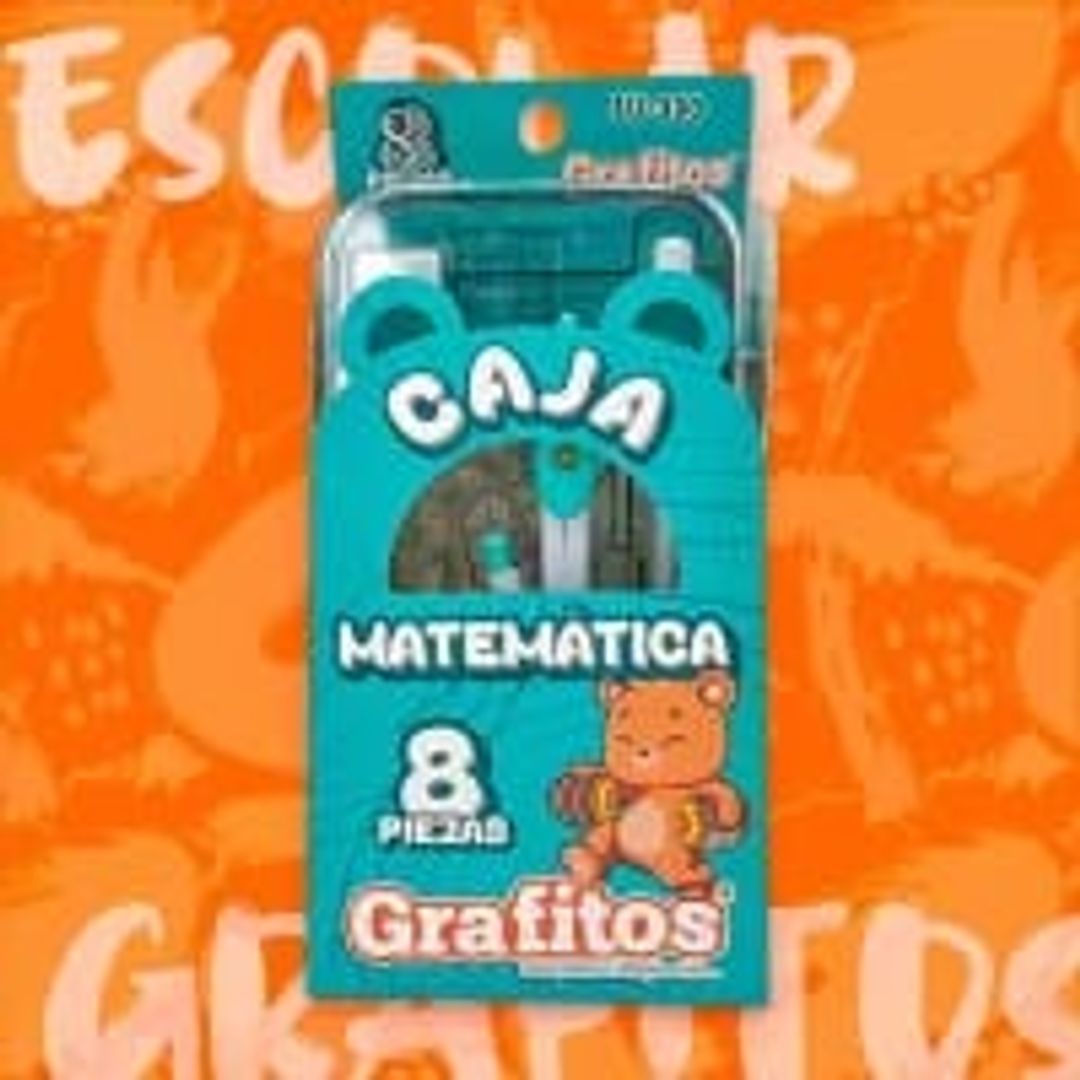 CAJA MATEMATICA GRAFITO