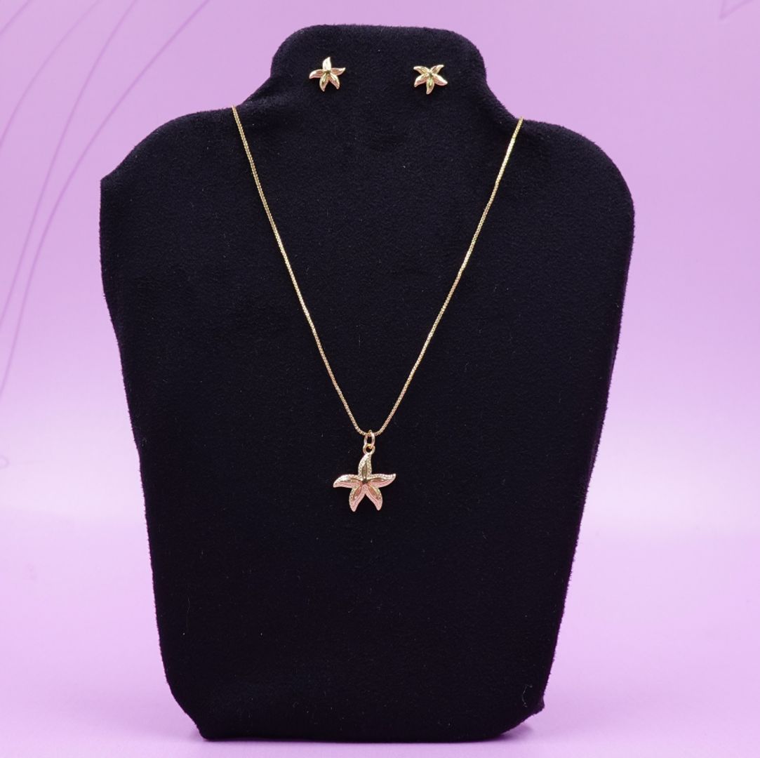 SET CADENA ESTRELLA DE MAR + TOPO CCS103