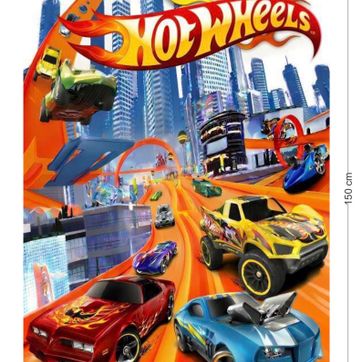 Imagen del producto FONDO EN TELA 1 X 1.50 CM HOTWHEELS