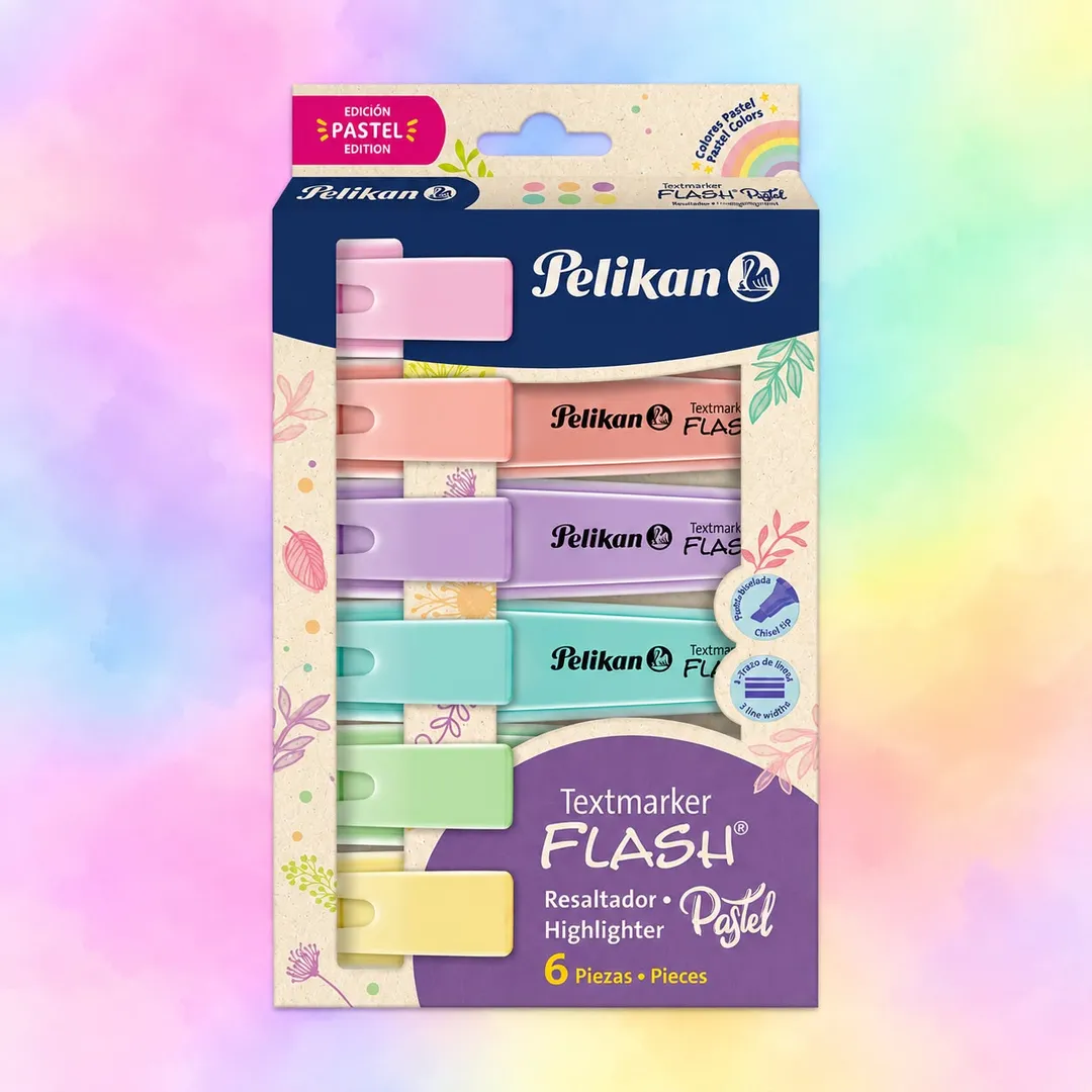 Resaltadores pelikan x 6 unidades